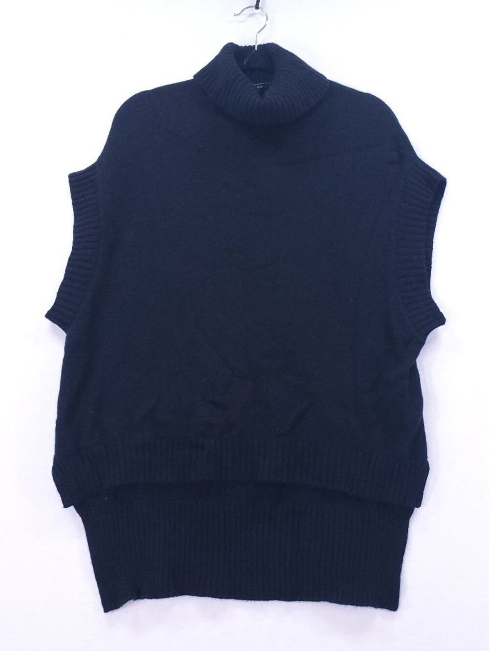 BCBG MAX AZRIA Sweater Sleeveless Size XS/S Wool Cashmere Blend Oversized Knit